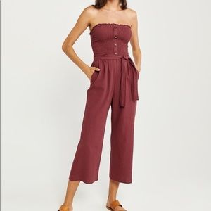 Abercrombie Strapless Jumpsuit
